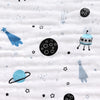 Baby/Toddler Muslin Cotton Blanket - Blue Space