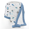 Baby/Toddler Muslin Cotton Blanket - Blue Space