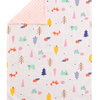Dotted Back Baby Blanket - Multicolored Forest