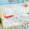 Baby/Toddler Muslin Cotton Blanket - Yellow Lion