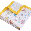 Baby/Toddler Muslin Cotton Blanket - Yellow Lion